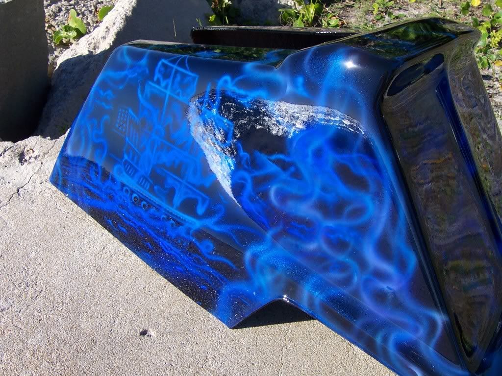 Banshee fiberglass front airbrushed ATV Drag Racer Forums